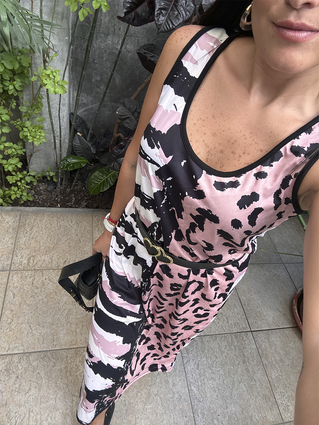 Vestido Animal Print